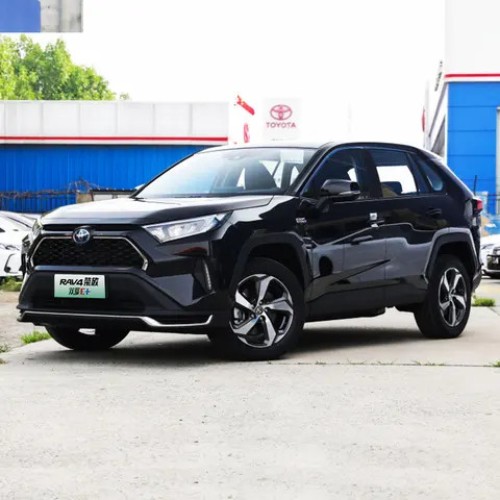 Toyotas Rav 4 2.5L Hybrid 2023 2024 auto Dual Engine E+ In Stock Cheap Price Good Quality Suv Import Electric Cars From China