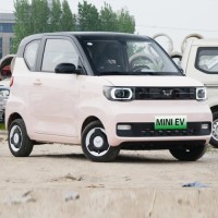 Auto New Energy Vehicle Wuling Mini Ev 2022 2023 300km Four Seats Mini Energy Electric Car In Stock Wuling Hongguang Mini EV Car