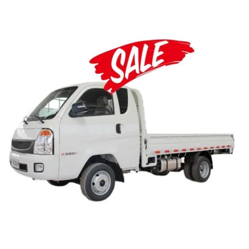 Isuzu Diesel 4jb Engine Pickup Mini Cargo Truck 120hp Single Cab 4x4 Camera 10 12 White XCMG 18 ACC Automatic Air Suspension FAW