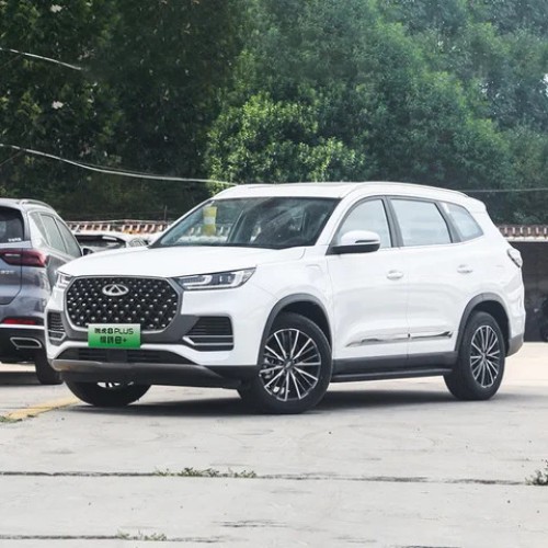 In Stock Auto Chery Tiggo 8 Plus Kunpeng E+ 2022 1.5T Urban E+ New Energy Car  5-Seat Suv Plug-In Hybrid  Midsize Suv Mew Car