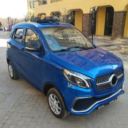 New 4 Wheel 72V 4KW Cheap Chinese Solar Fwd  Cars For Sale used auto    electric car