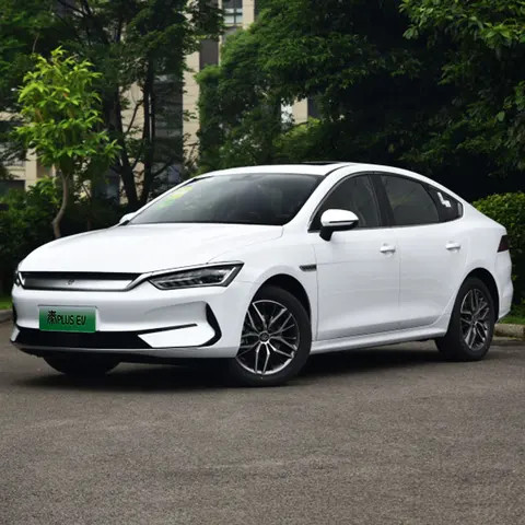 Smart New Car BYD Qin PLUS 2021 EV 500KM Luxury In Stock China Manufacturer Electric Vehicles Adults Sedan