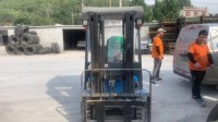 Hot sale 3 ton full electric self loading Portable self load lifting portable self loading stacker