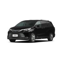 China Real Dealer Of Best Toyota Sienna 2.5L  Gas-electric hybrid Medium and large MPV Hybrid Cars Toyota Sienna For Sale